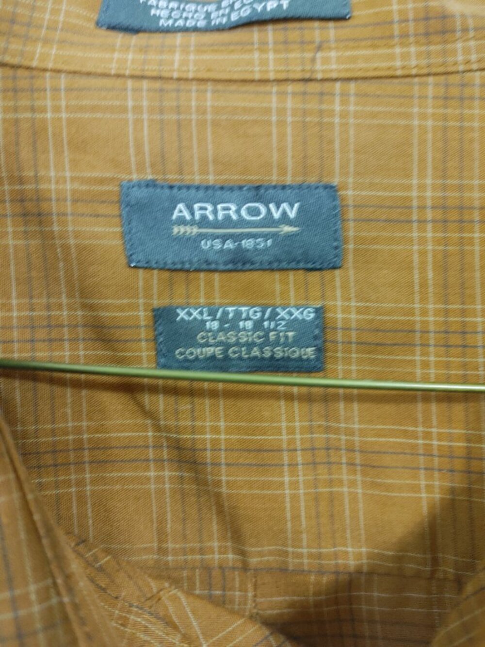 ANY 3 MENS SHIRTS 3 FOR $30 ARROW XXL shirt - Picture 3 of 3